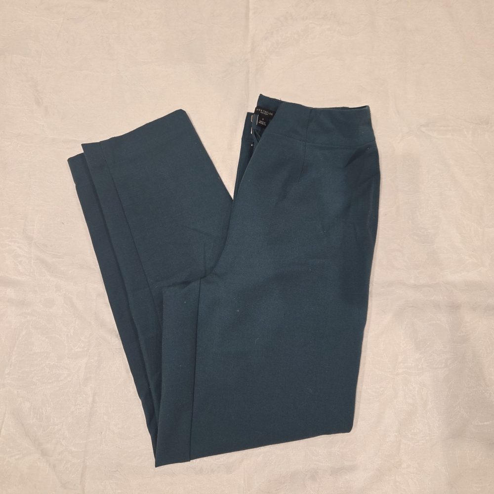 Ann Taylor Factory Women's Teal Pants
